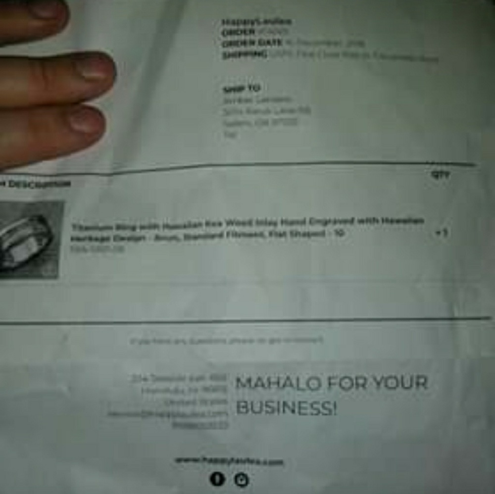 Size 10 men's engagement ring. - Picture 3 of 4